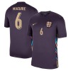 Maillot de Supporter Angleterre Maguire 6 Extérieur Euro 2024 Pour Homme